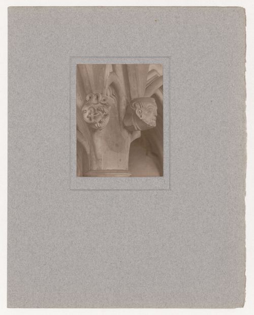 Plate from portfolio ''York Minster Chapter House''