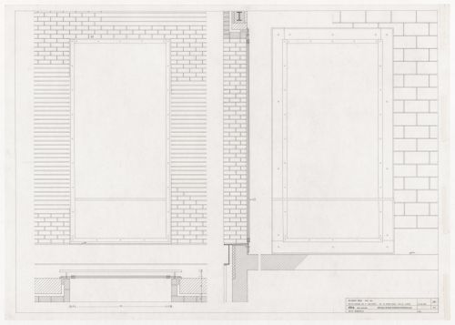 Window details for Vitra International, Weil am Rhein, Germany