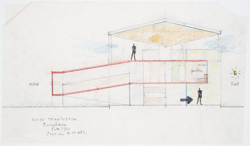 Maison de l'homme, Zurich: transverse section