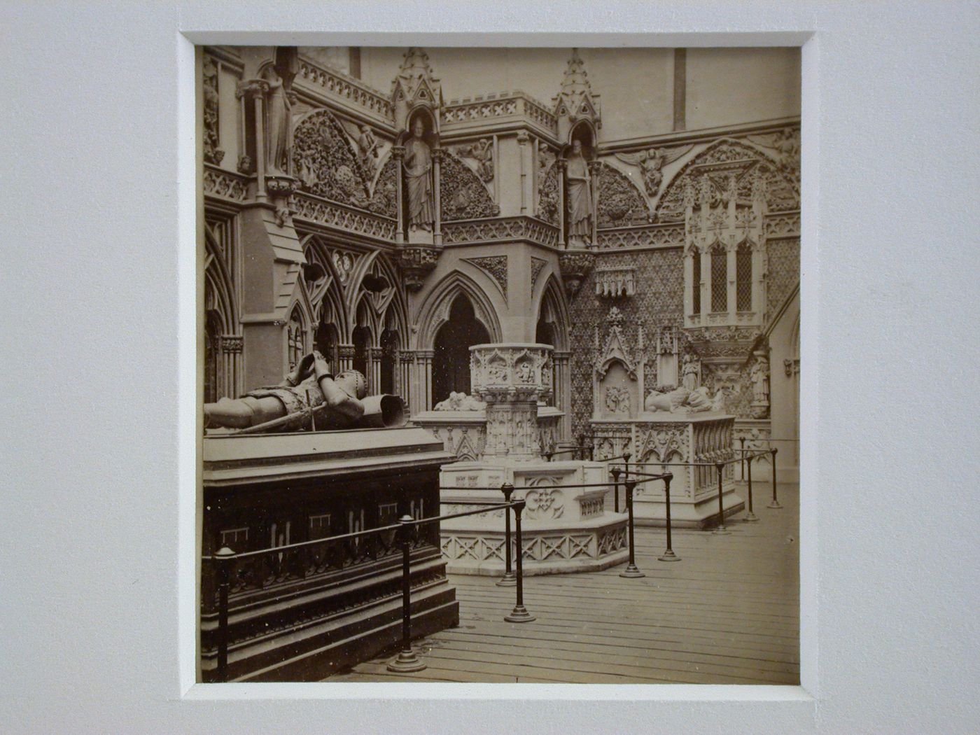 View of the Mediaeval Court, Crystal Palace, England
