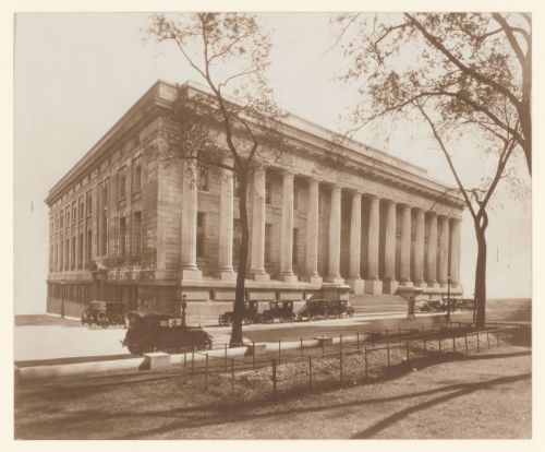 Vue de l'annexe au Palais de justice, Montréal, Québec