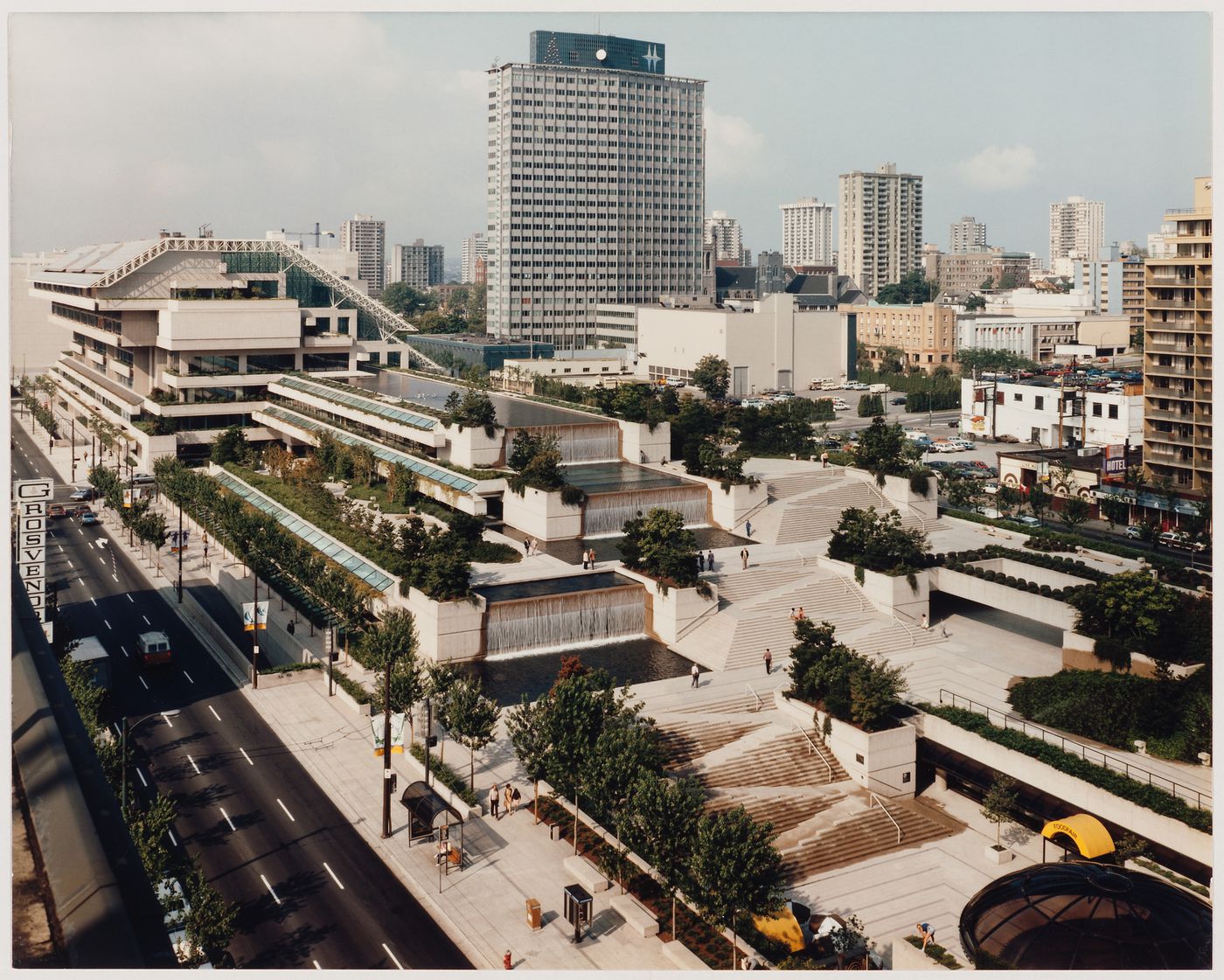 Aerial view of Provincial Government Offices