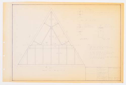 Climatisation solaire "système passif" : façade sud : détails, panneaux vitrés, Maison du docteur Simon Richer, Nominingue, Québec, Canada