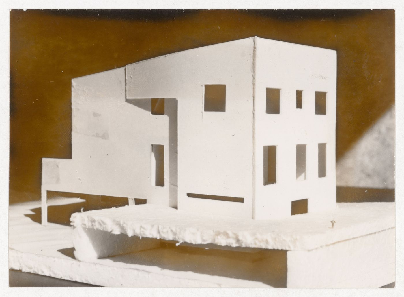 View of model for Casa Fernando Machado, Porto, Portugal