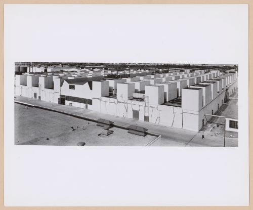 View of the Test Cells from above, Wright Aeronautical Corporation Airplane Engine Assembly Plant, Lockland, Ohio
