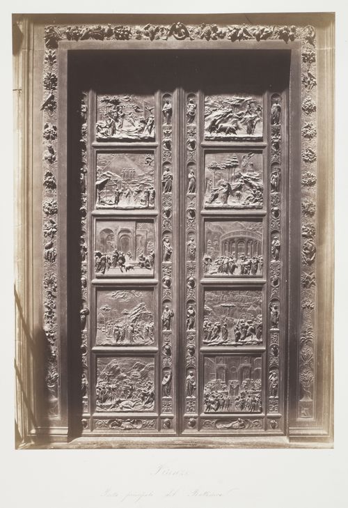 Firenze. Porta principale del Battistero
