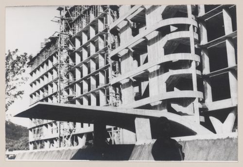 View of Hospital Sul América, under construction, Rio de Janeiro, Brazil
