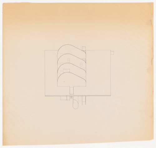 Worm's eye view for Wall House 1