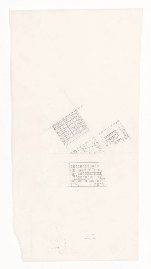 Elevations for Blocke 70 und 89, Kreuzberg, Fränkelufer, Berlin
