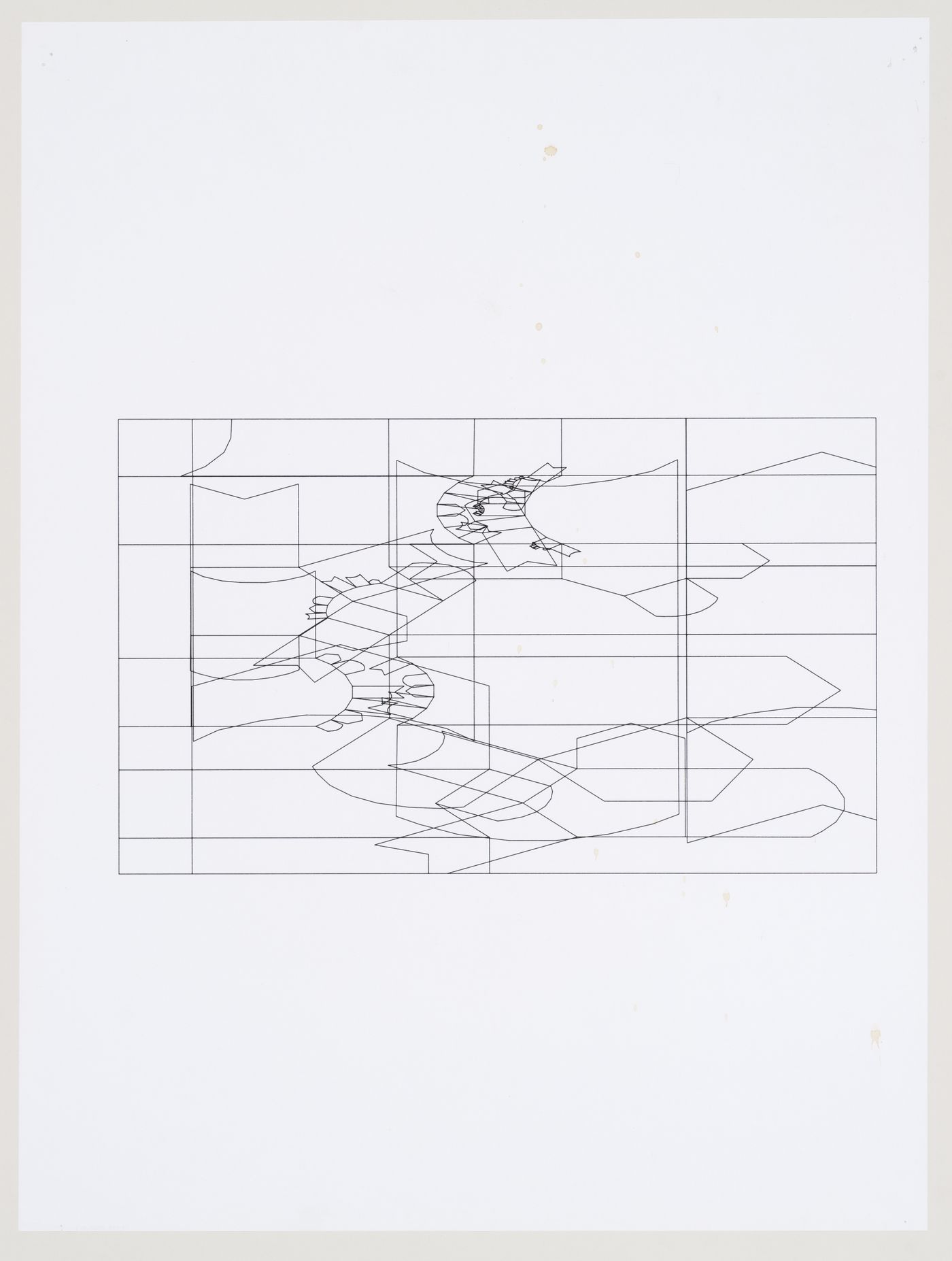 Schematic plan, Biozentrum - Biology Center for the J.W. Goethe University, Frankfurt am Main, Germany