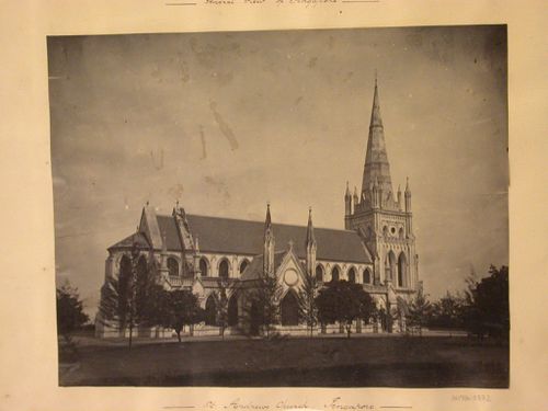 View of the Church of St. Andrew, Singapore