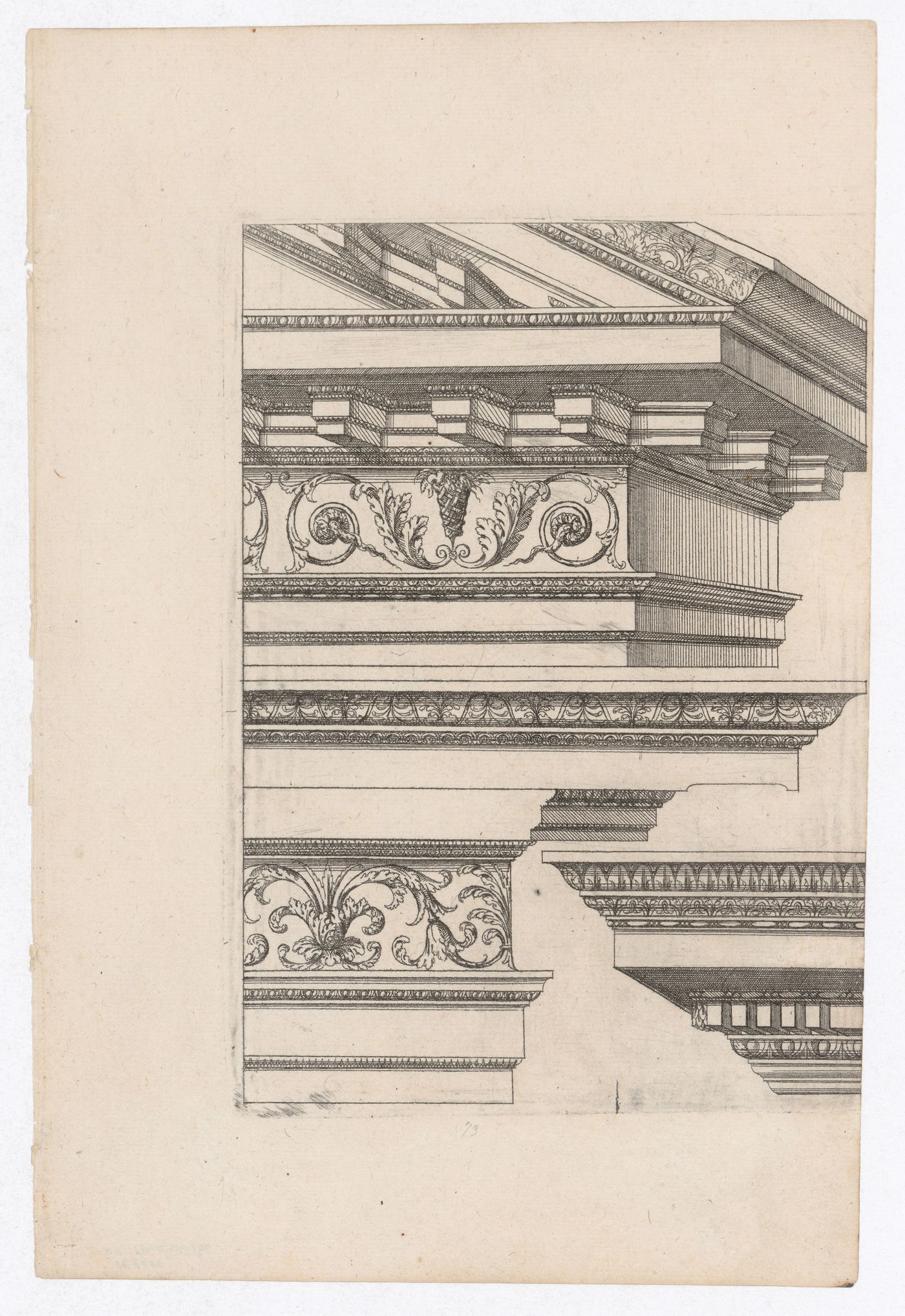 Designs for entablatures