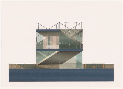 Section for Virtual House, Berlin, Germany