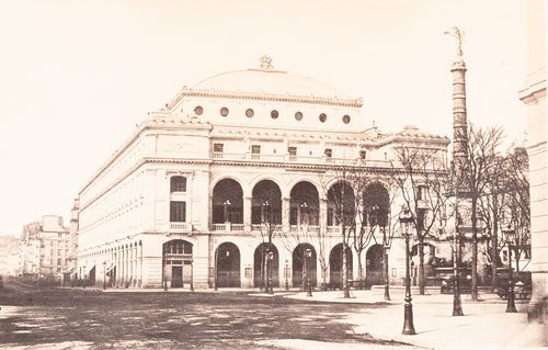 Plate from album ''Buildings, parks and streets of Paris, Versailles and environs, France''