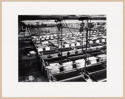 Under demolition, zinc tank room, Trail, British Columbia, from the series The Forms of Canadian Industrial Architecture
