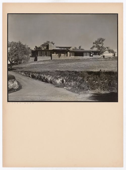 View of the Hanna House, Palo Alto, California, United States