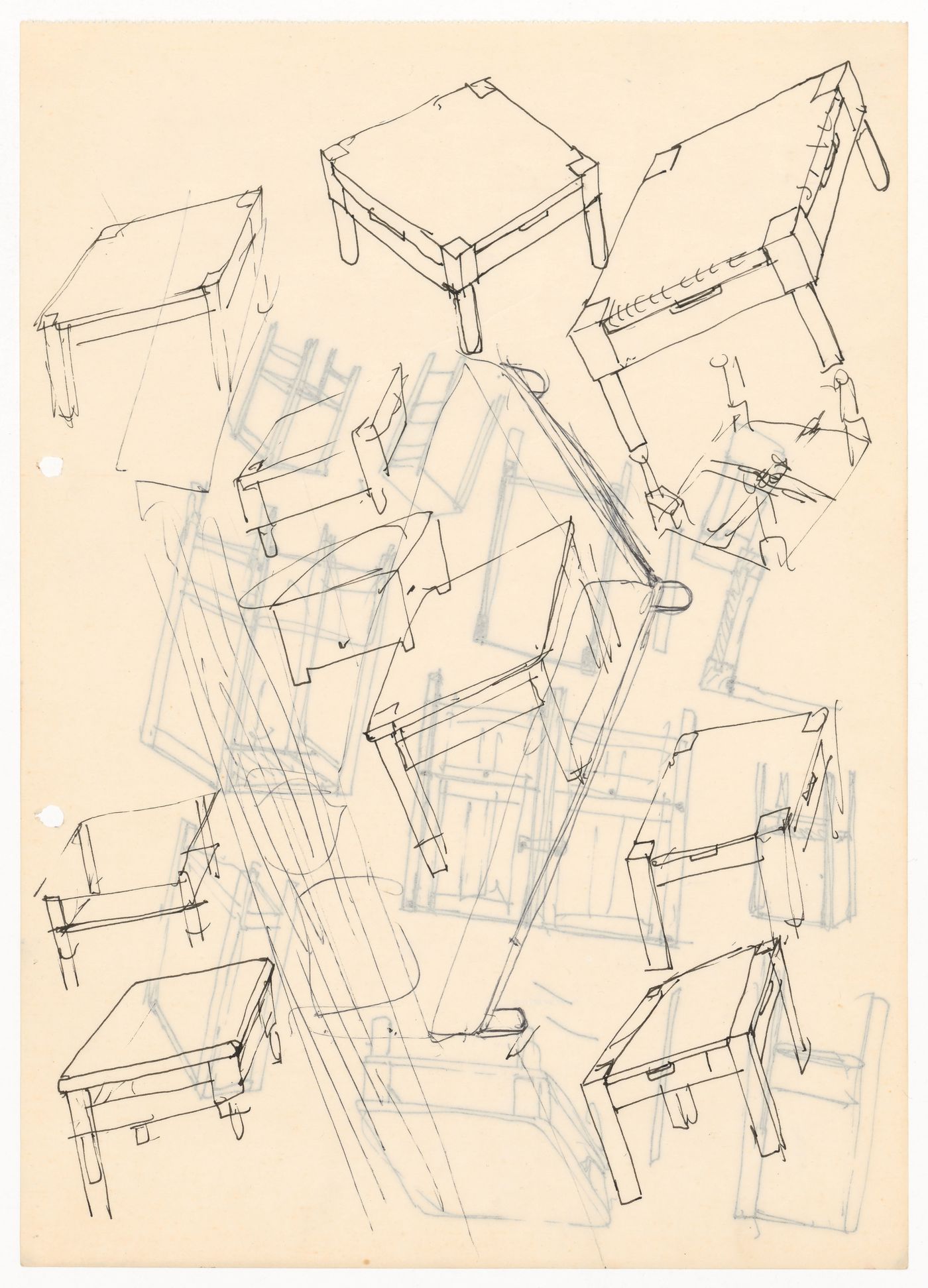 Sketch for Casa de chá, Restaurante da Boa Nova, Leça da Palmeira