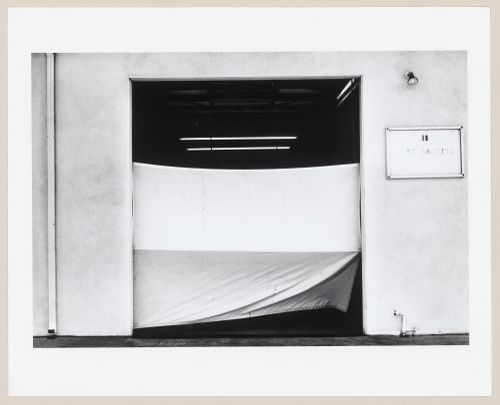 View of the west wall of Space 18, 817 West 17th Street, Costa Mesa, California, United States, from the series “The new Industrial Parks near Irvine, California”