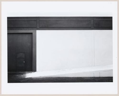 View of the south wall, Brinderson Mechanical Corporation, 100 East Baker, Costa Mesa, California, United States, from the series “The new Industrial Parks near Irvine, California”