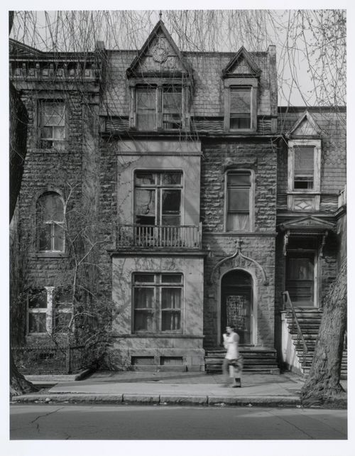 Milton Park Project: Strip elevation no. 8, 3557 Hutchison, Montréal, Québec