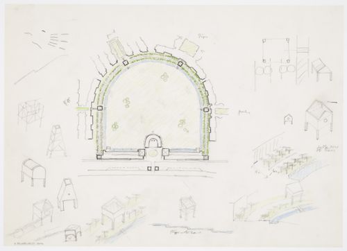 Bayer AG Headquarters, Monheim, Germany: site plan and sketches