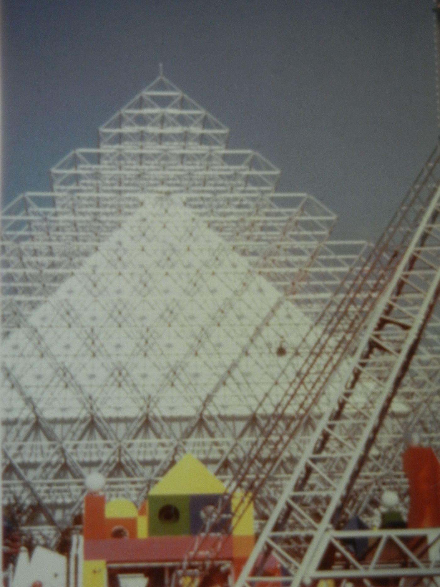 Partial view of the Gyrotron at La Ronde, Expo 67, Montréal, Québec