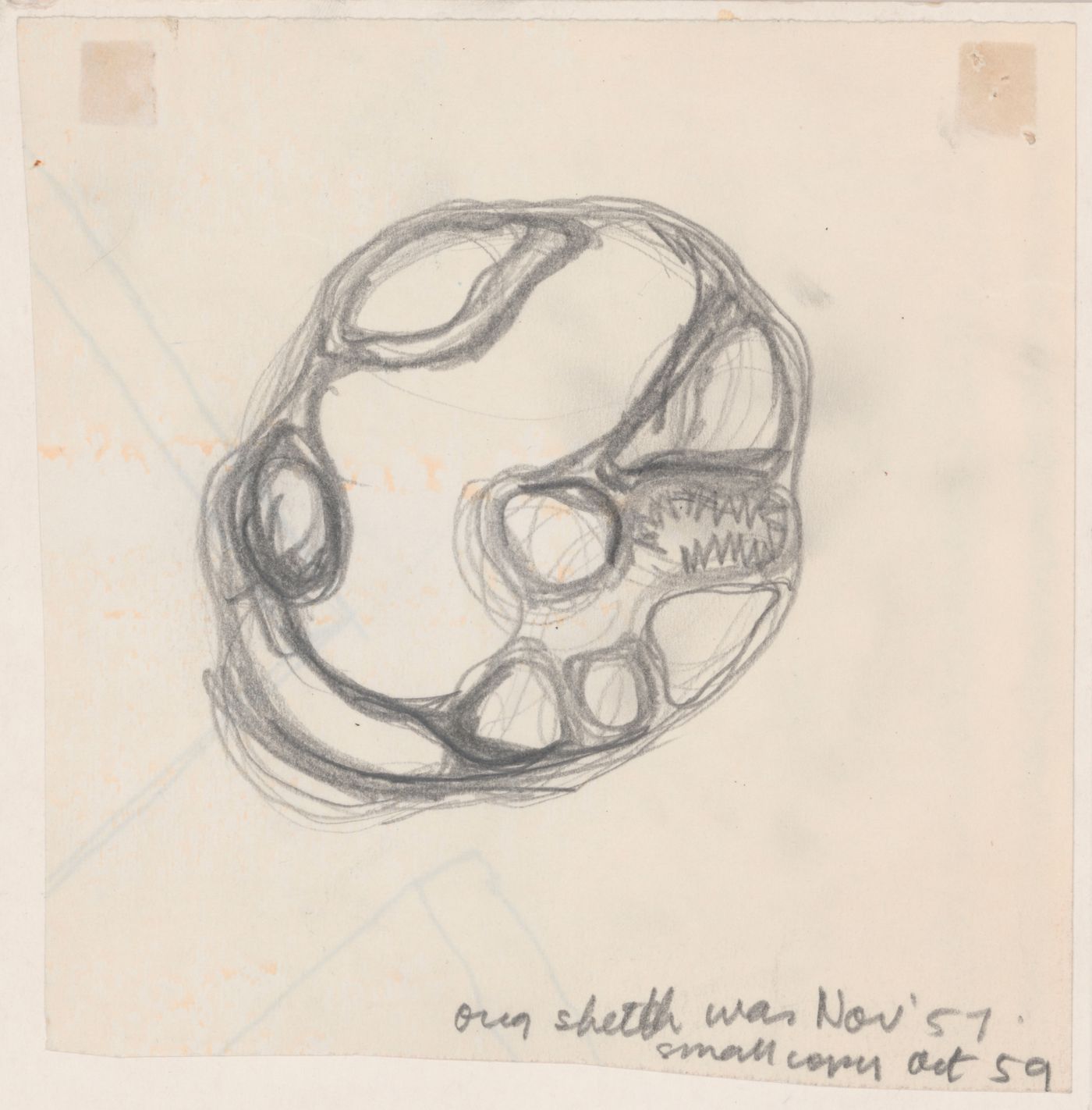 Sketch plan for the Snowball Appliance House