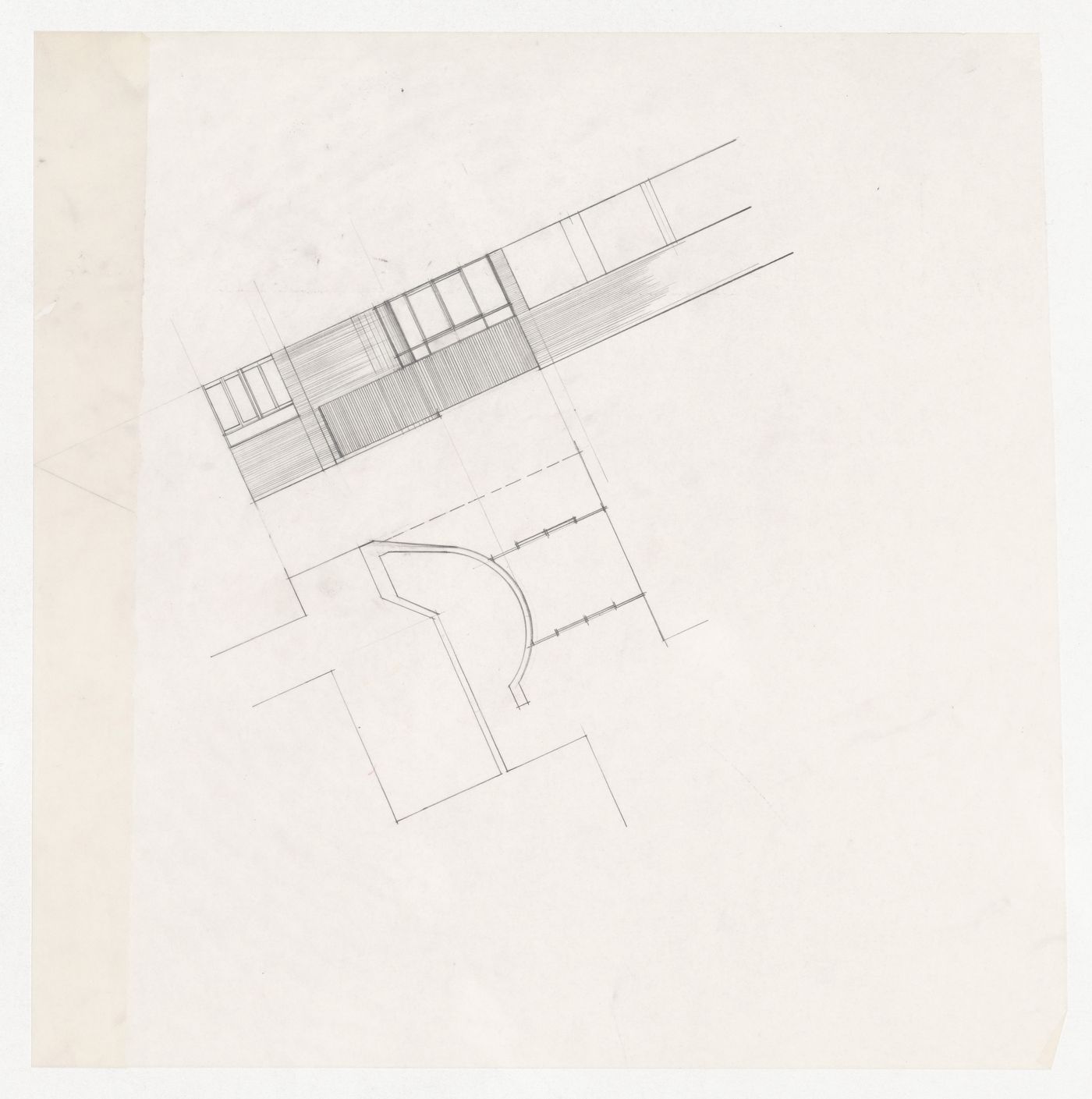 Sketch plan for Memorial University of Newfoundland, Health Sciences Complex, St. Johns, Newfoundland