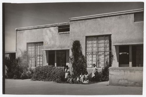 View of worker's houses