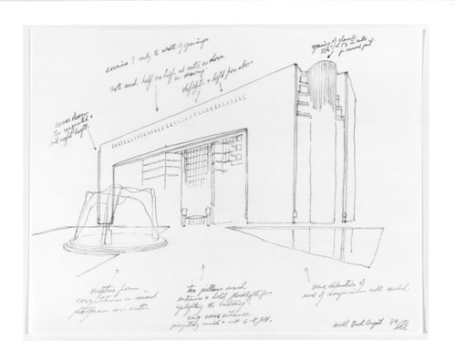 Façade perspective for the World Bank Headquartera Design Competition, Washington, D.C
