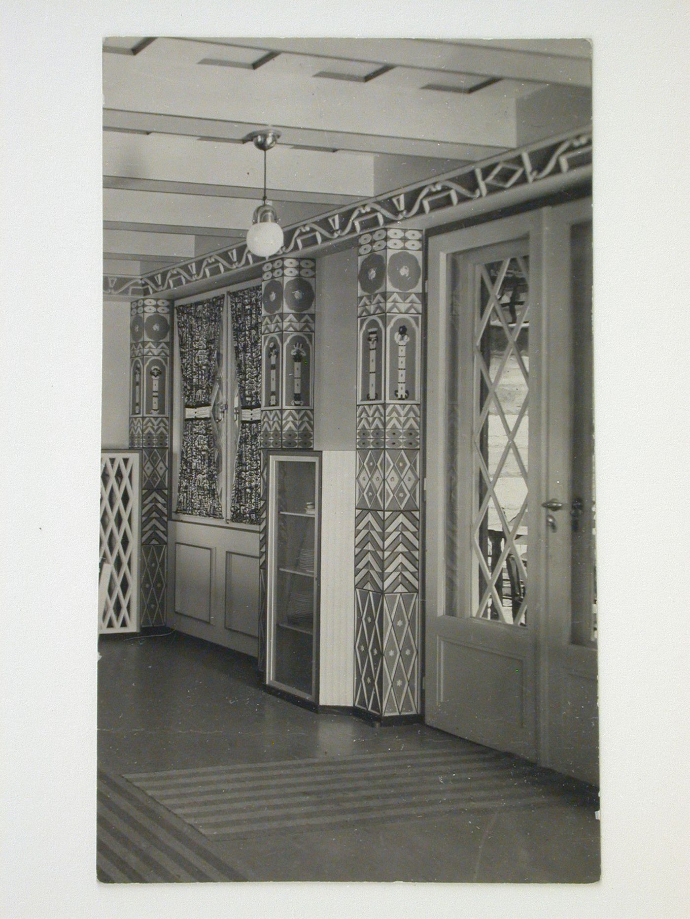 Interior view of the children's dayroom of Primavesi Country House, Tess Valley, near Winkelsdorf, Czech Republic