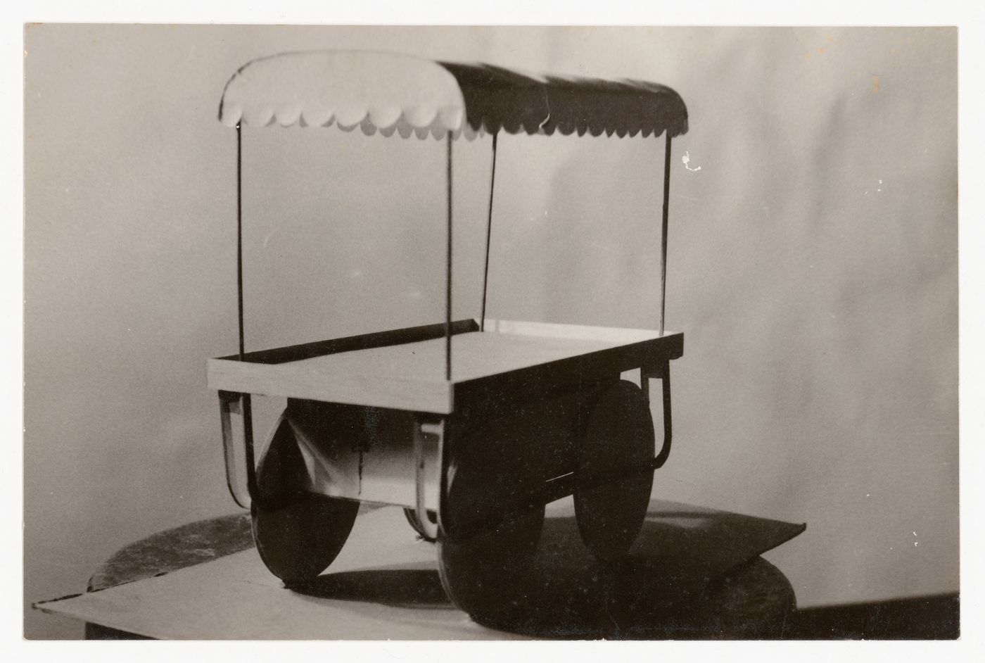 Photograph of rehri model