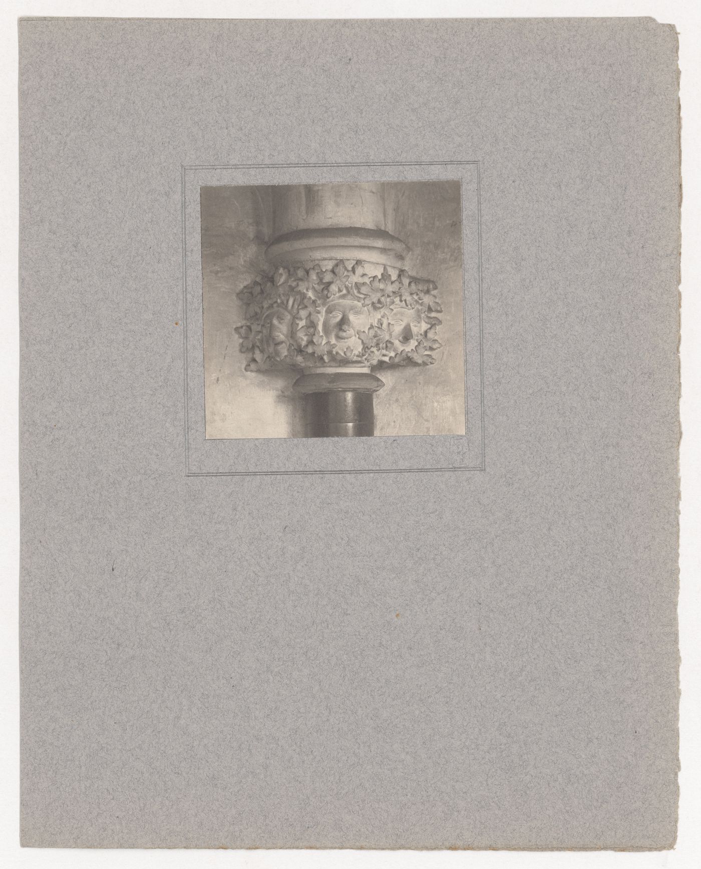 Plate from portfolio ''York Minster Chapter House''