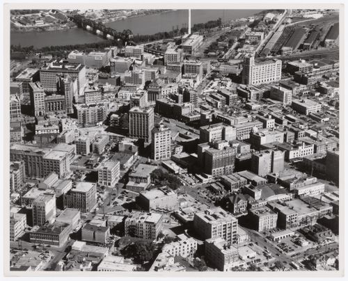 Winnipeg heart of city business area, Manitoba