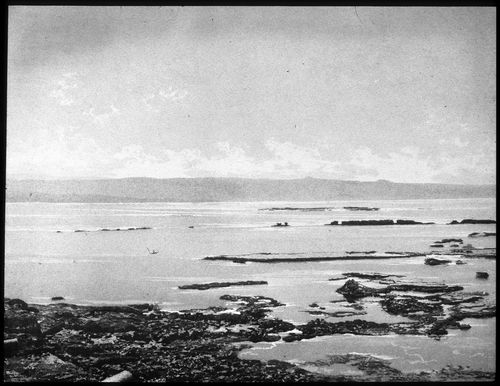 View of an archeological site near the Dead Sea, Israel