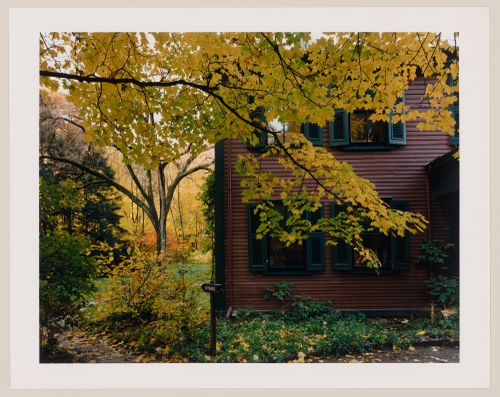 Viewing Olmsted: View of "Fairsted", view from front of house towards the rear, Brookline, Massachusetts