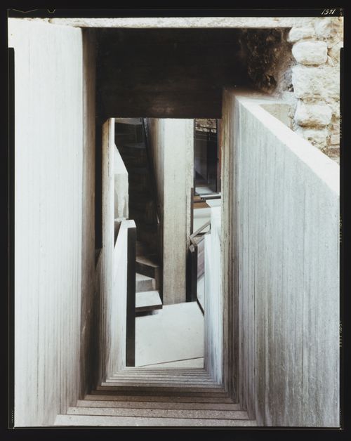 View of a staircase, Museo di Castelvecchio, Verona, Italy