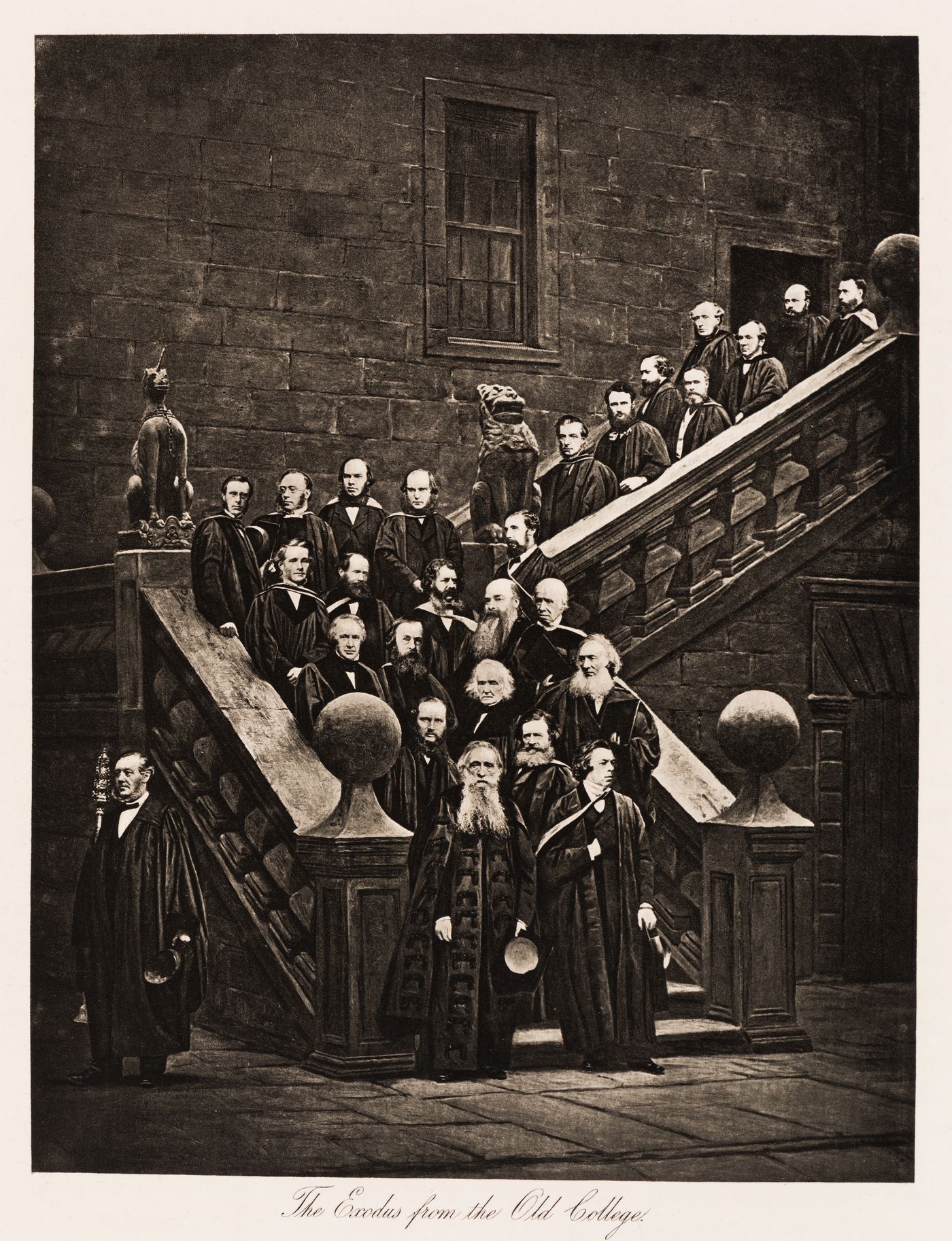 The Exodus from the Old College