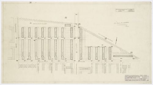 Site plan for Hellerhof Housing Estate, Frankfurt am Main, Germany