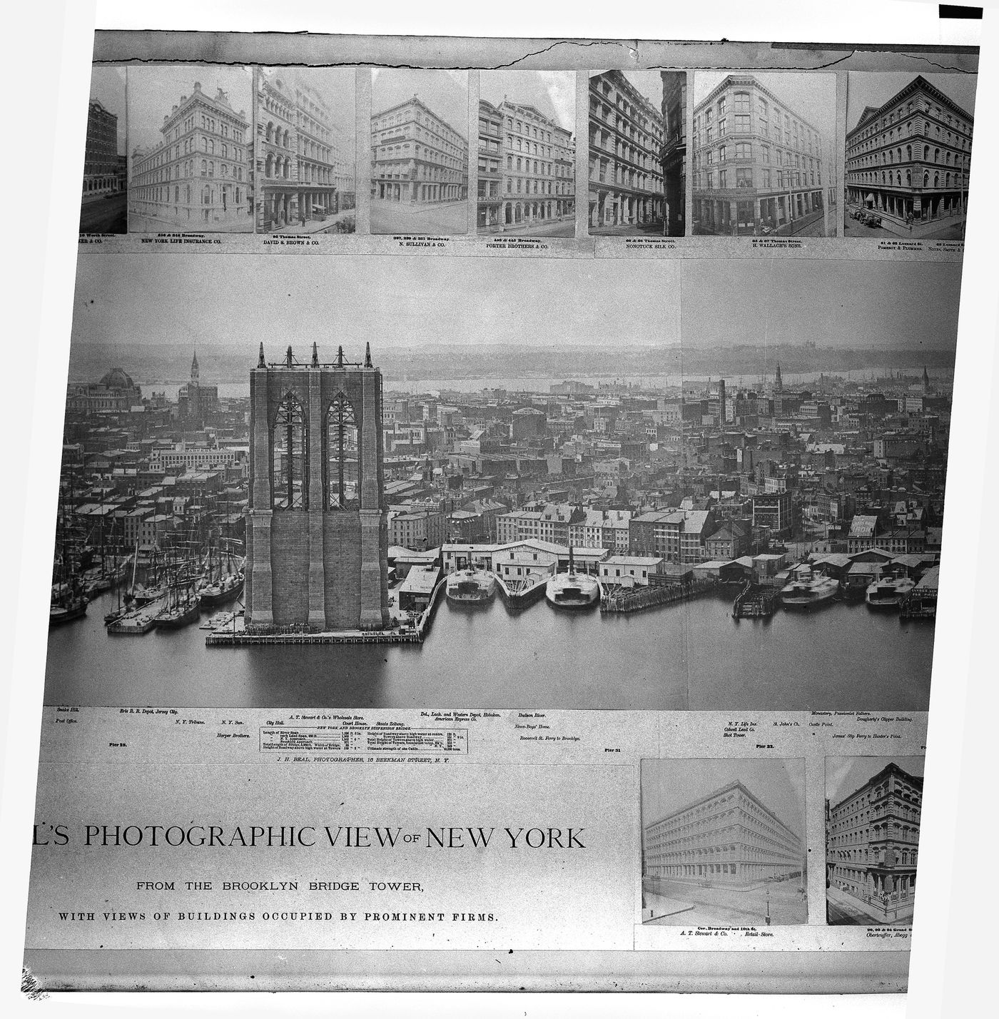 Beale's Photographic view of New York City, New York