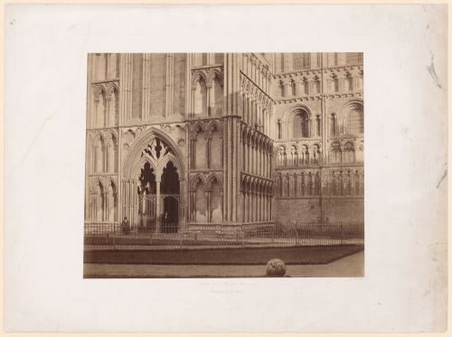 Galilee Porch from the southwest, Ely Cathedral, England