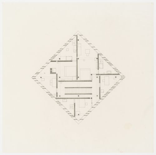 Plan for Diamond House A