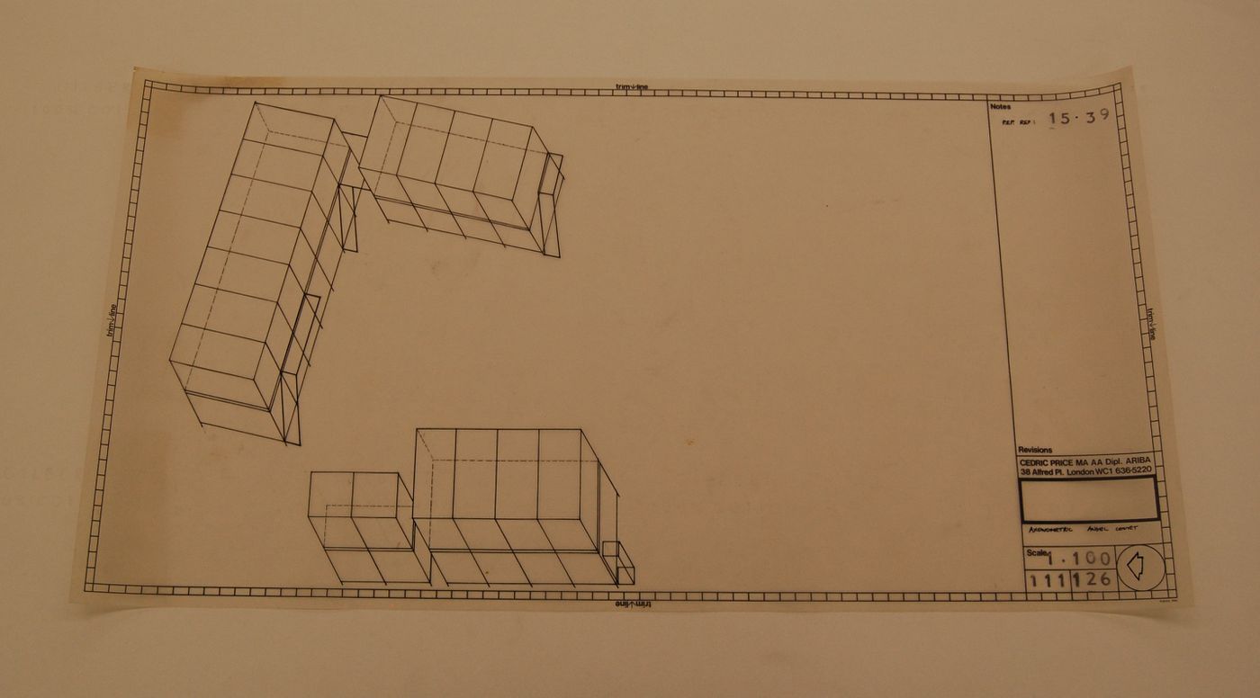 McAppy: axonometric showing linkages (Angel Court site)