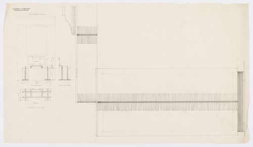 Détails d'une coiffeuse,  Résidence Ernest Cormier, 1418 Avenue des Pins Ouest, Montréal, Canada (1929-1957)