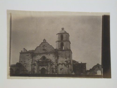 Exterior view of the façade of Mission San Luis Rey, California, United States of America
