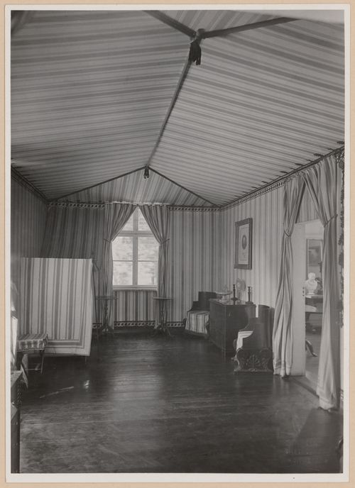 Interior view of the Tent Room, Schloss Charlottenhof, Potsdam, Germany