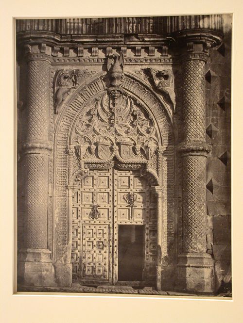 Guadalajara, Portal of the Palace of the Dukes of Infanto.