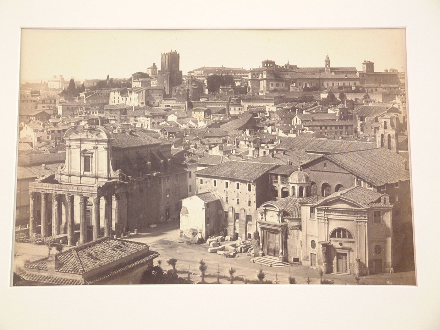 View over Rome from the Palatine Hill, Italy