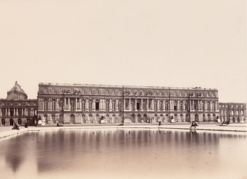 Plate from album ''Buildings, parks and streets of Paris, Versailles and environs, France''