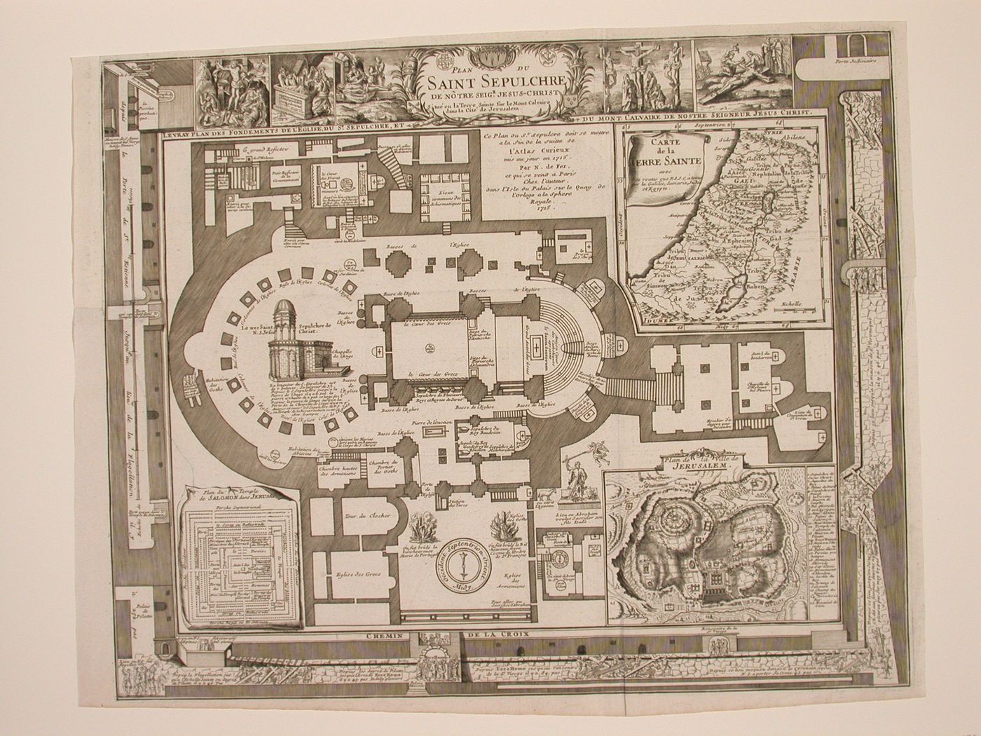 Temple of Jerusalem / Plan du Saint-Sepulchre